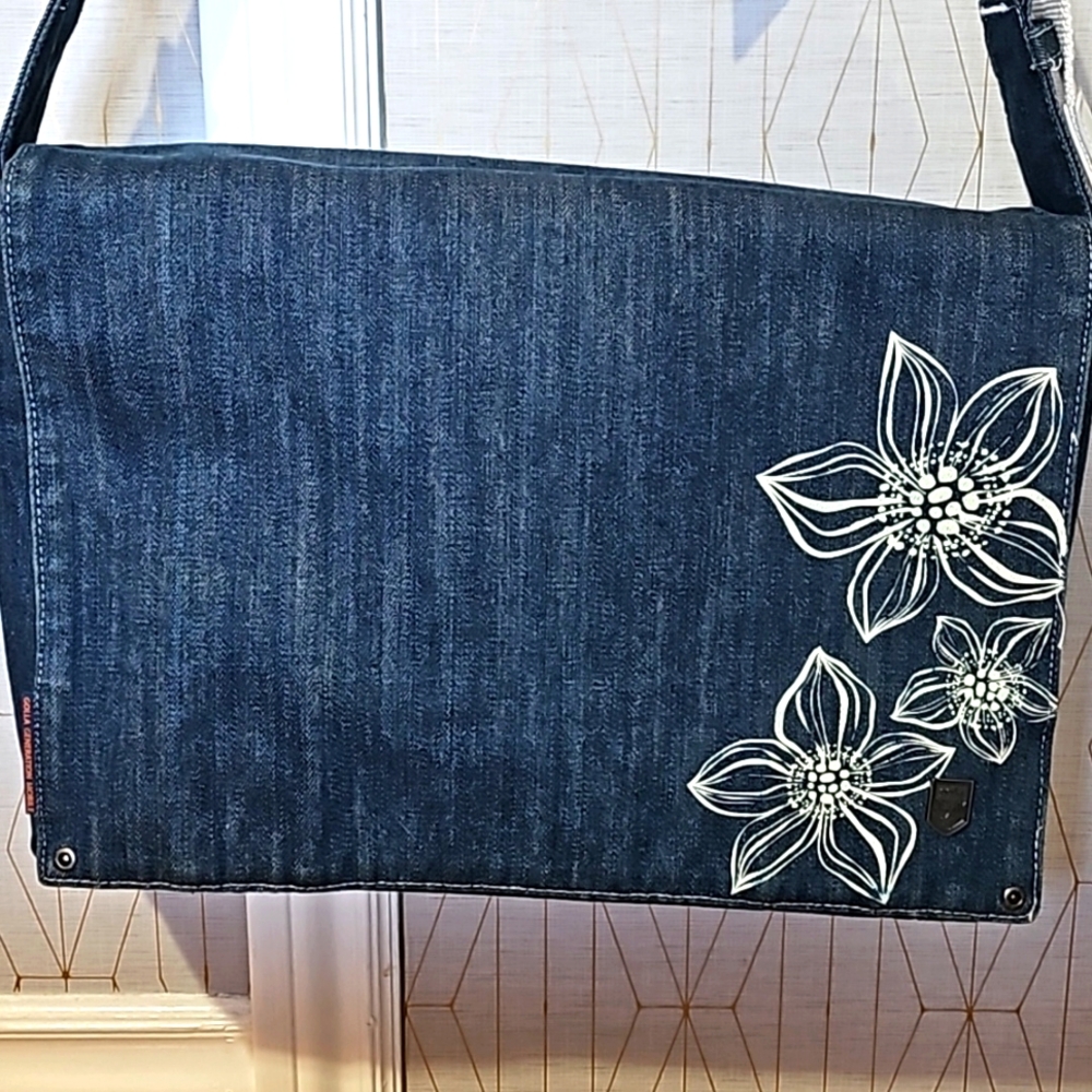 Golla bags dark blue brand new denim bag